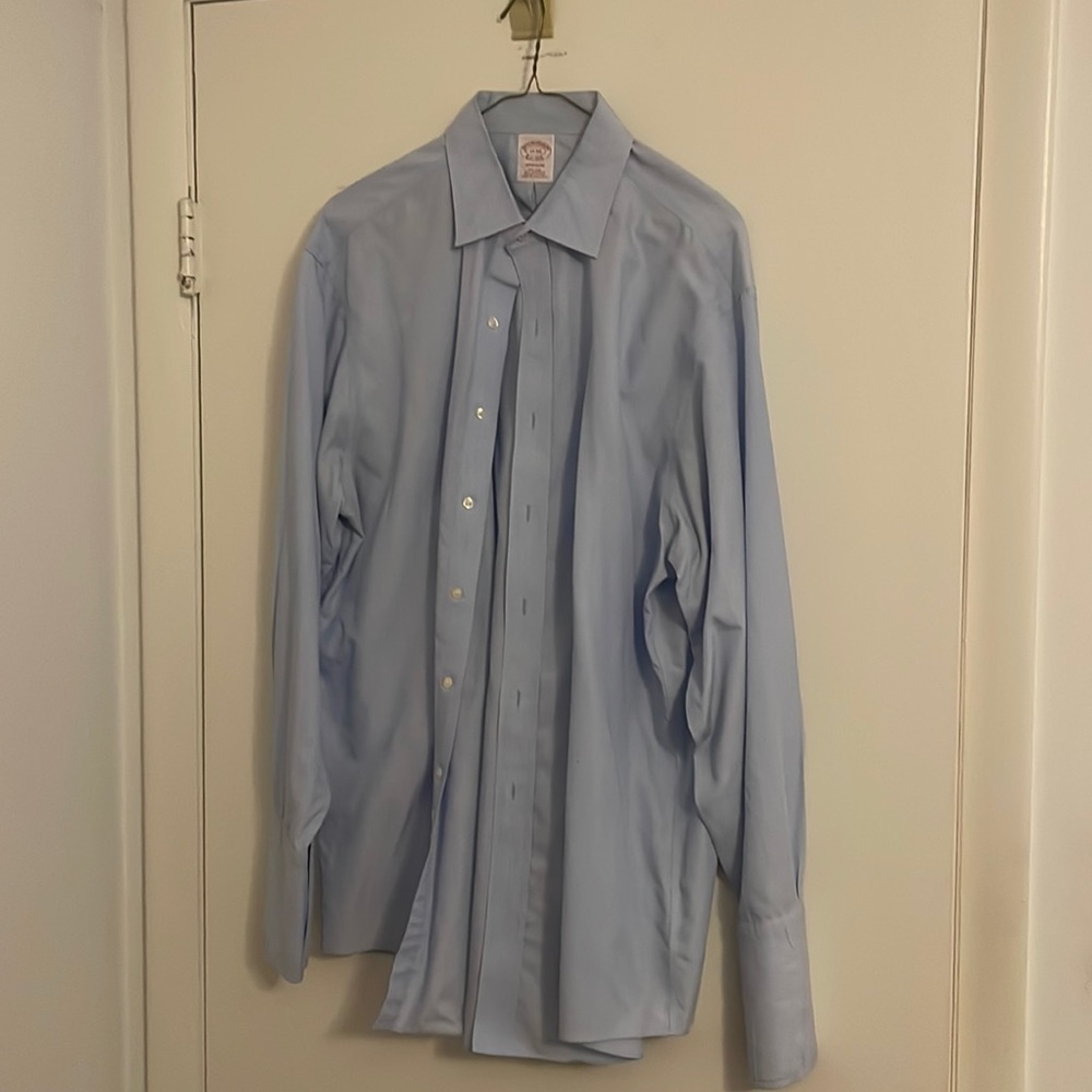 Brooks Brothers Dress Shirt Madison Fit 17/34